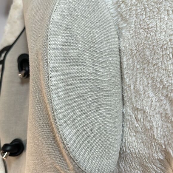 Anine Bing Large Taylin Linen Tote Bag - Picture 10 of 11